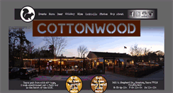 Desktop Screenshot of cottonwoodhouston.com